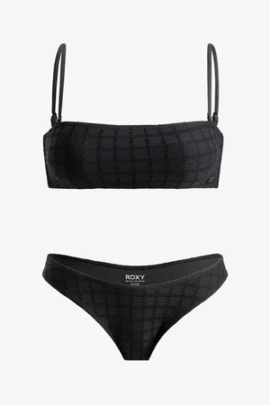 Roxy Anthrazit /mädchen-bikini-set - L