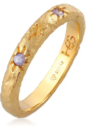 Haze & Glory Ring Bandring Stern Tansanit Starlover 925 Silber für Damen - 58