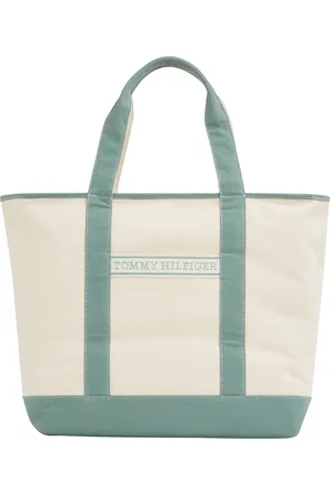 Tommy Hilfiger Th Sommer Canvas Tote Inside Stilvolles Design für Damen - One Size