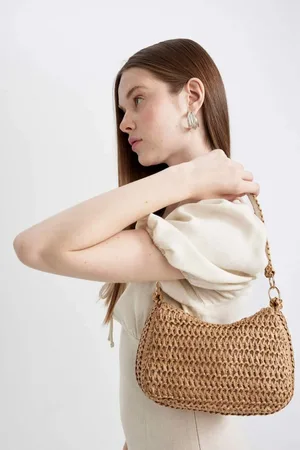 DeFacto Strohhandtasche - für Damen - One Size