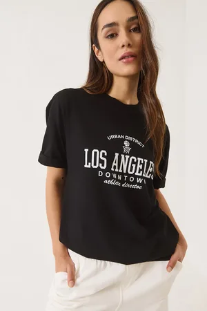 Bianco Lucci Los Angeles Bedrucktes Radtrikot 0269 für Damen - S