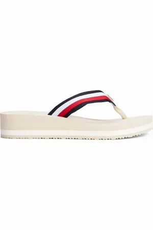 Tommy Hilfiger Th Corp Mid Wedge Strandsandale - 40