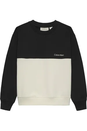 Calvin Klein Frottee-sweatshirt Mit Kapuze Und Farbblockierung – Cn - 8 Jahre