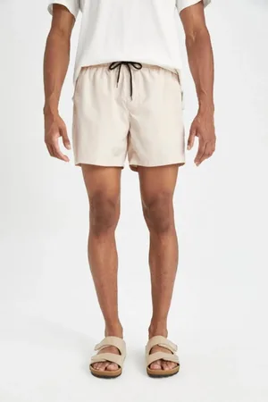 DeFacto Kurze, Mit Mesh Gefütterte Badeshorts – X2955az24hs für Herren - L