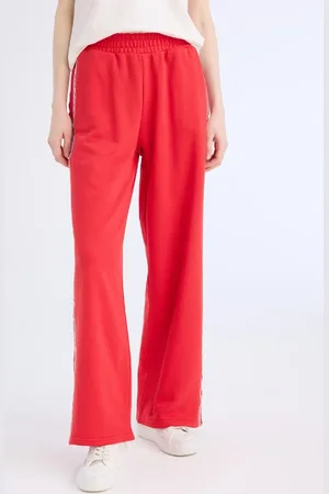 DeFacto Coool Wide Leg Sweatpants Basic Straight Waist Elastic Wide Loose Leg E5374ax25sp für Damen - M
