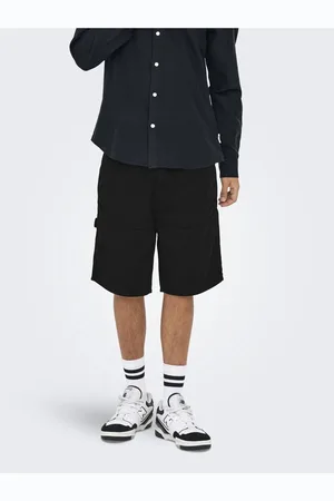 Only & Sons Shorts Onsedge Locker Geschnitten Shorts für Herren - L