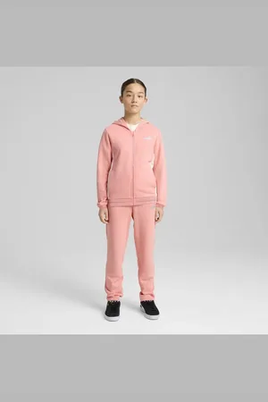 PUMA Metallic Jogginganzug Mit Kapuze für Damen - 164