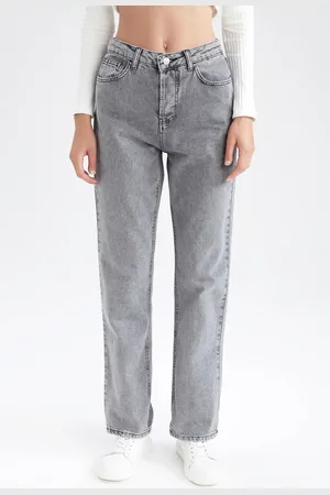 DeFacto Lange Boyfriend-jeans Aus 100 % Baumwolle für Damen - 34