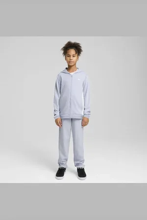 PUMA Metallic Jogginganzug Mit Kapuze für Damen - 140