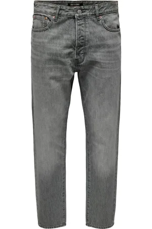 Only & Sons Locker Geschnitten Onstye Mittlere Taille Locker Geschnitten Jeans für Herren - 29/34