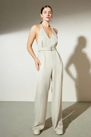 Brooks Brothers Overall Mit Normaler Passform, V-ausschnitt Und Taschen, Ärmellos für Damen - 40