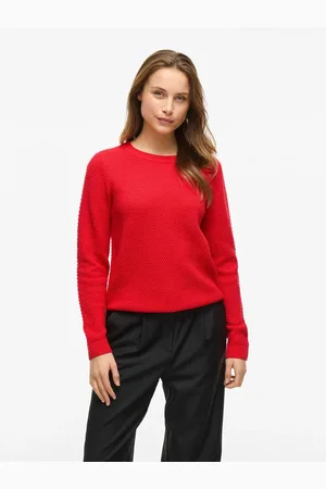 VILA Strickpullover Vidalo Basic für Damen - S