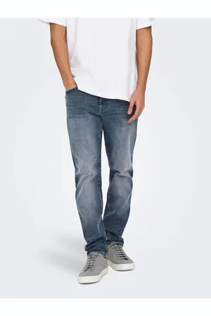 Only & Sons Slim Fit Jeans Onsweft Mittlere Taille Normal Geschnitten Jeans für Herren - 31/30