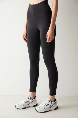 Penti Schwarze, Knöchellange Leggings Mit Hoher Taille Und Recovery-funktion für Damen - S