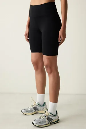 Penti Schwarze Biker-leggings Mit Hoher Taille Und Relax-feeling für Damen - S