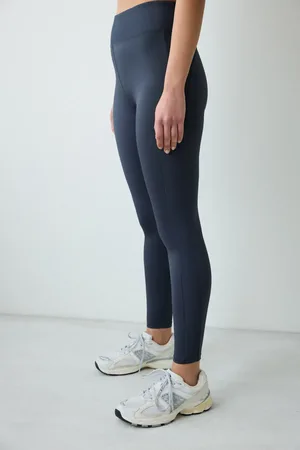 Penti Anthrazitfarbene Leggings Mit Taille für Damen - S
