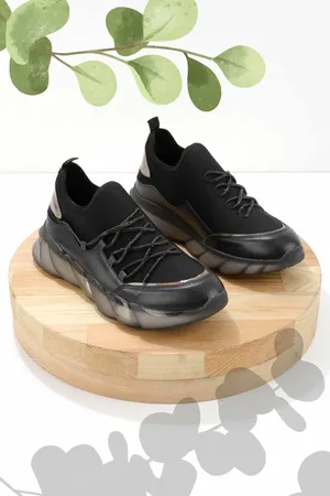 Disney Schwarzer Stretch-sneaker K 01212023017 für Damen - 36