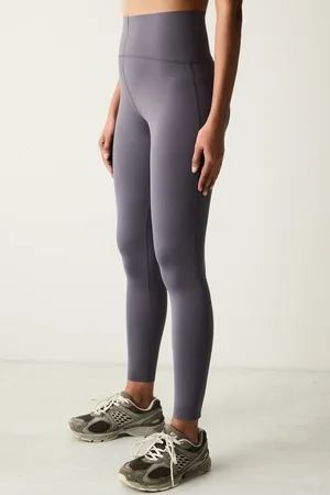 Penti Graue, Knöchellange Leggings Mit Hoher Taille für Damen - XL