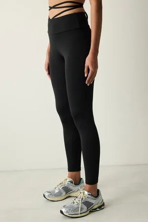 Penti Schwarze Strappy-leggings für Damen - M