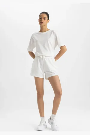 DeFacto Fit Standard Fit Sportler-shorts Mit Kurzem Bein für Damen - XS