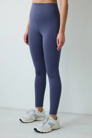 Penti Dunkle, Indigofarbene, Knöchellange Leggings Mit Hoher Taille Und Nahtdetails für Damen - M