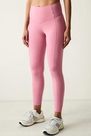 Penti Knöchellange Leggings Mit Hoher Taille Und Nähten An Der Taille für Damen - L