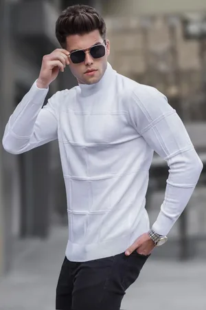 MADMEXT Rollkragenpullover In für Herren - 2XL