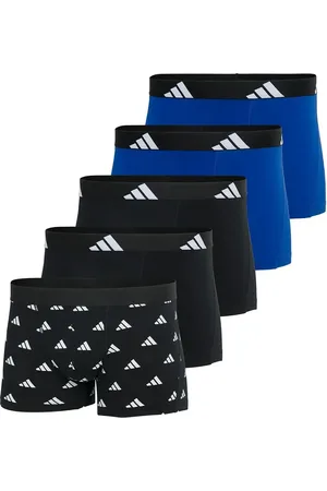 adidas Boxershorts, 5er Pack Trunks, Active Flex Cotton, Logo für Herren - XL