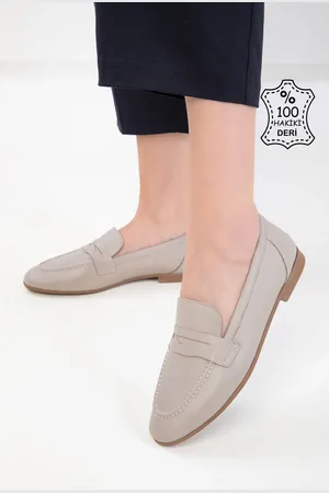 SOHO Ice Echtleder Loafer Schuhe für Damen - 40