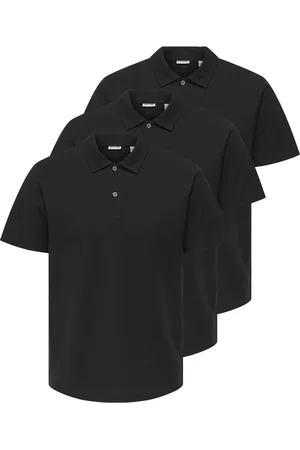 Only & Sons Poloshirt Gordon Kurzarmshirt Im Dreierpack für Herren - 2XL