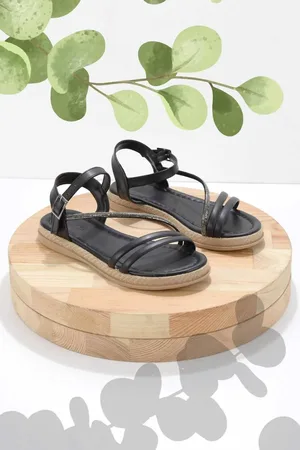 Disney Schwarze Sandalen K 05369537309 für Damen - 36