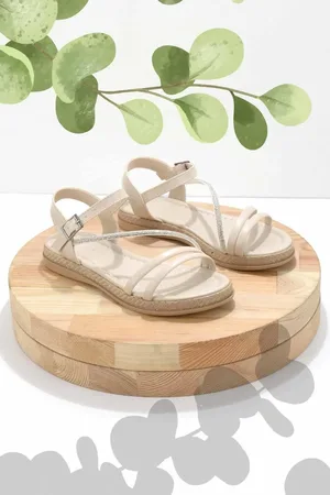Disney Beigefarbene Sandalen 09 für Damen - 36
