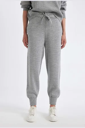DeFacto Basic-jogginghose – Taschen, Elastische Taille, Schnürung R1701az24wn für Damen - L