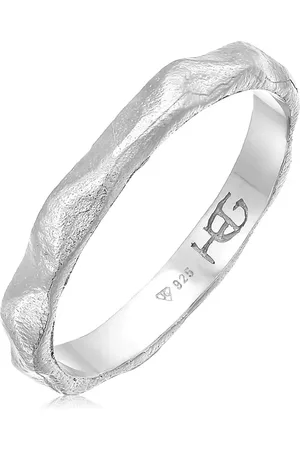 Haze & Glory Babylon 925 Silberring – Basic Banding für Herren - 60