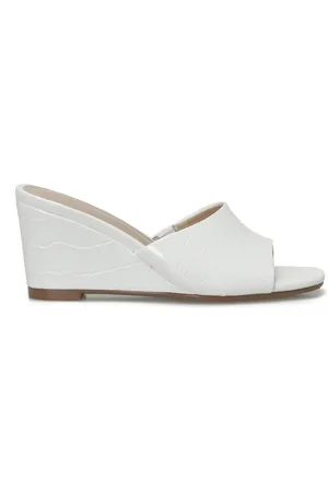 Nine West Off-white Hausschuhe für Damen - 40