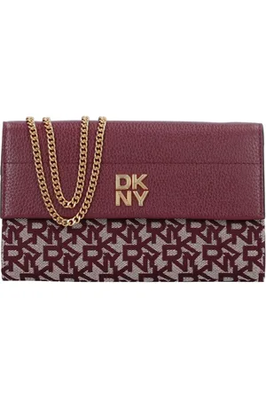 DKNY Rosa Clutch Geldbörse Leder 20 Cm für Damen - One Size