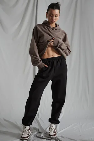 MADMEXT Schwarze Oversize-jogginghose Mit Elastischem Bund für Damen - L