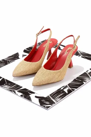 Disney Rot Stroh Klassische Schuhe Mit Absatz K 01188222228 für Damen - 40