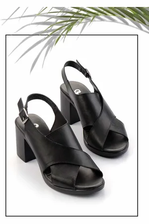 Disney Klassische Schuhe Mit Absatz Aus Schwarzem Echtleder K 05717007803 für Damen - 40