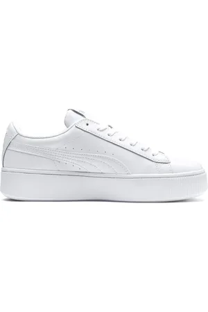 PUMA Vikky Stacked L – Weißer Sneaker für Damen - 38