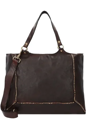 Campomaggi Schultertasche Leder 42 Cm für Damen - One Size