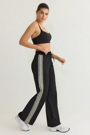 Trendyol Gestreifte Sport-jogginghose Aus Scuba-stoff – für Damen - S
