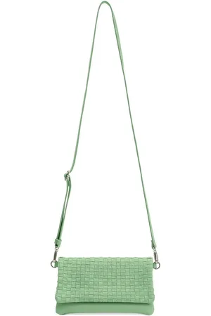 FREDsBRUDER Weave Harmony Clutch Tasche Leder 22 Cm für Damen - One Size