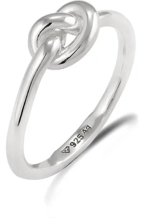 Kuzzoi Ring Ring Knoten 925 Sterling Silber für Herren - 60