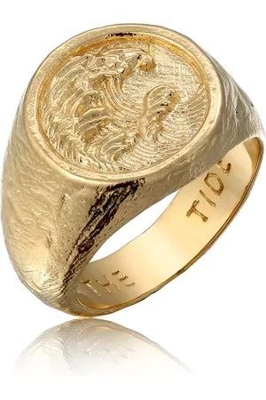 Haze & Glory Ring Hg Ring In 925 Sterling Silber, Schmuck , Silberring Oxidiert, Welle für Herren - 66