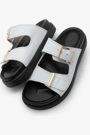 Marjin Gy9688 Hausschuhe Aus Echtem Leder Mit Schnalle, South Push, für Damen - 39