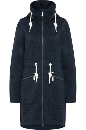 Icebound Strickpolarmantel – Entspannter Schnitt für Damen - 2XL