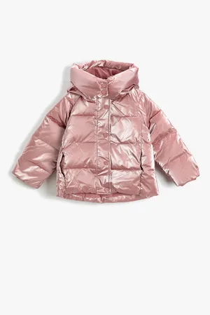 Koton Pufferjacke Mit Druckknöpfen für Damen - 12–18 Monate