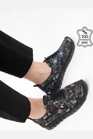 SOHO Schwarze Loafer-schuhe Aus Echtem Leder für Damen - 37