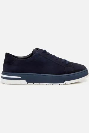 YAYA Marineblaue Sportschuhe Aus Nubukleder für Herren - 43